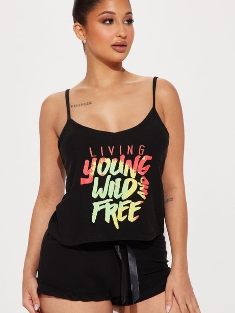 Black Women's Camisole Tank Top - Brand Unspecified